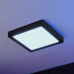 EGLO connect Smart-LED-Aufbauleuchte Fueva 6-Z, schwarz,22cm