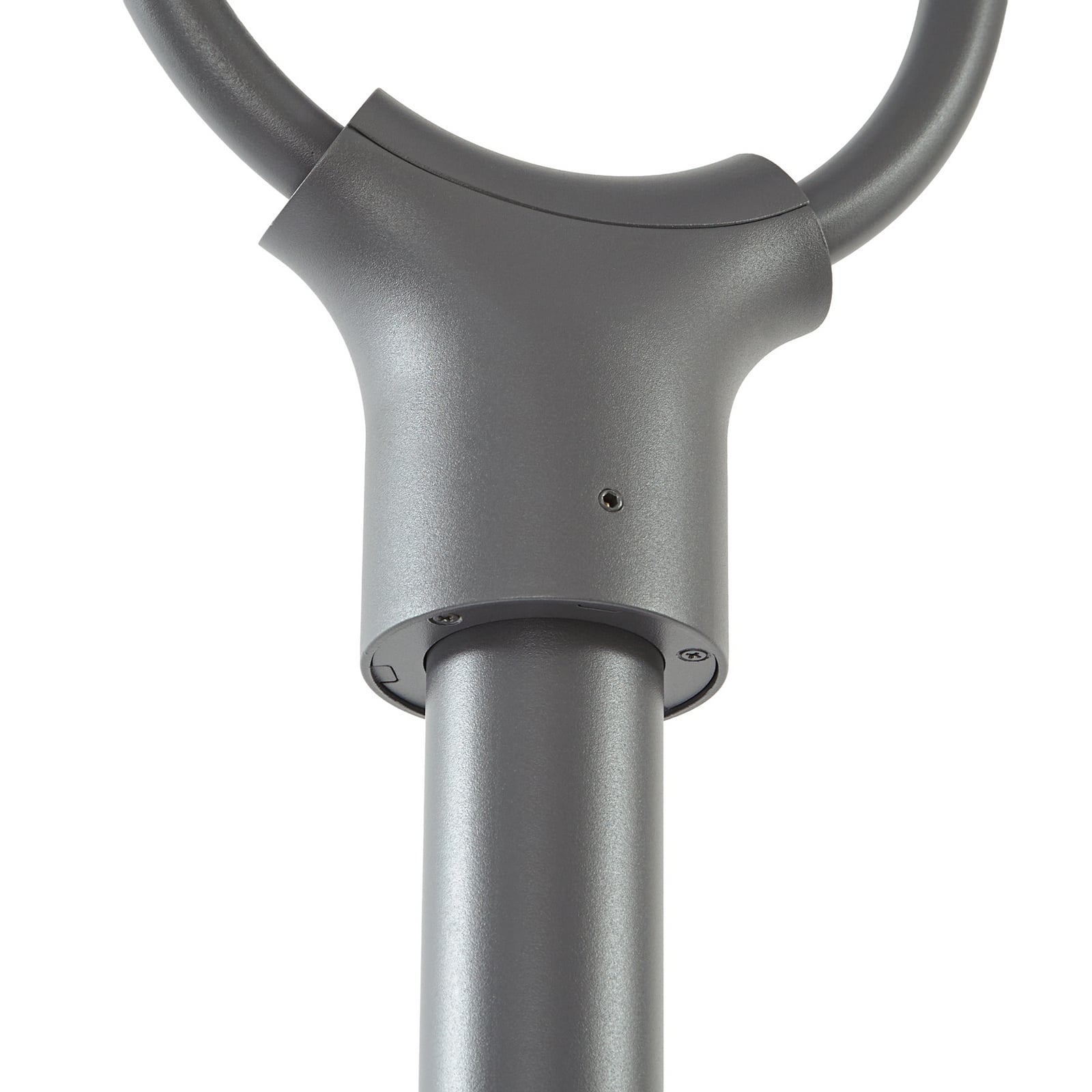 Tarasu LED vanjska svjetiljka, 250 cm, aluminij, siva, IP65 - Lucande