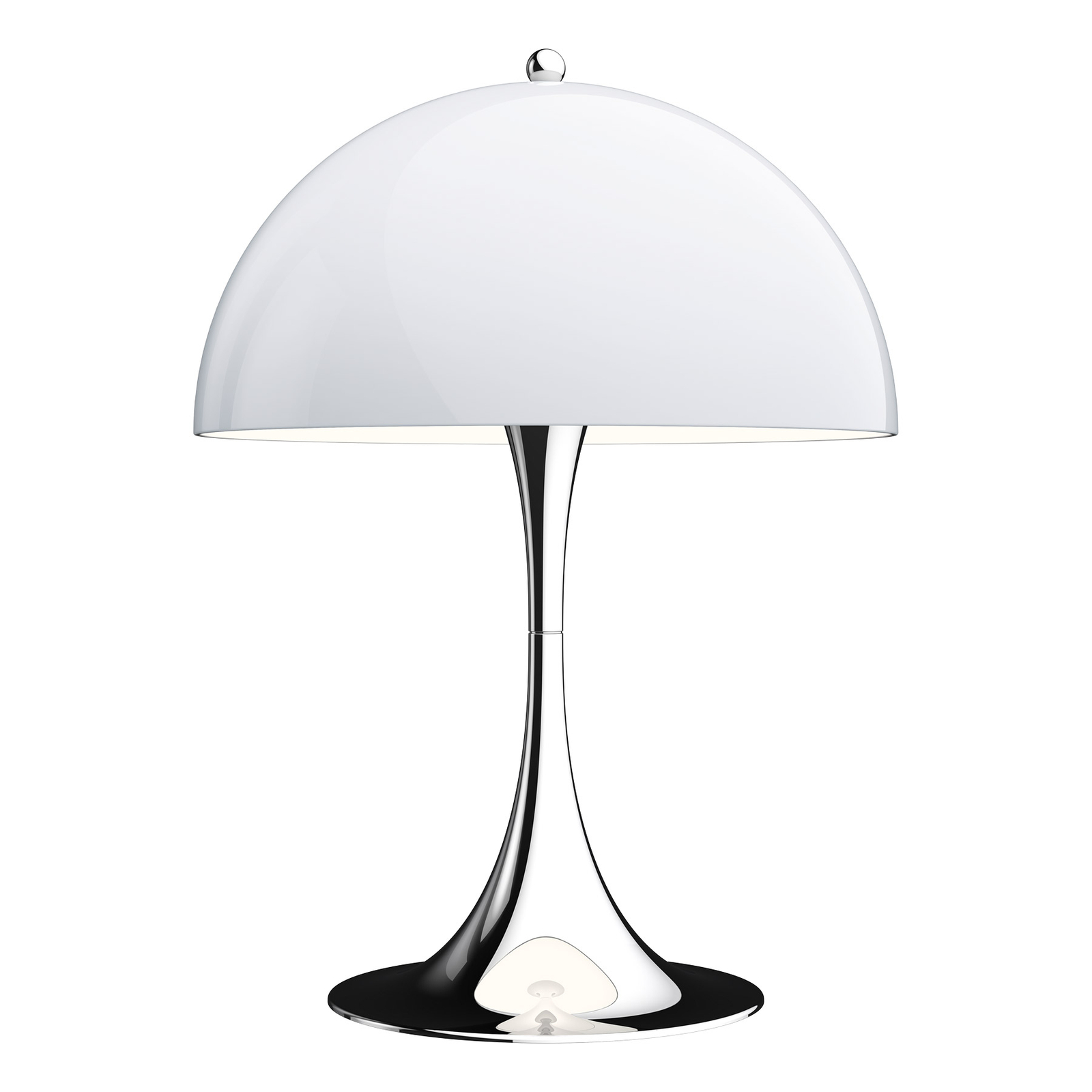 Louis Poulsen Panthella 320 table lamp opal/chrome