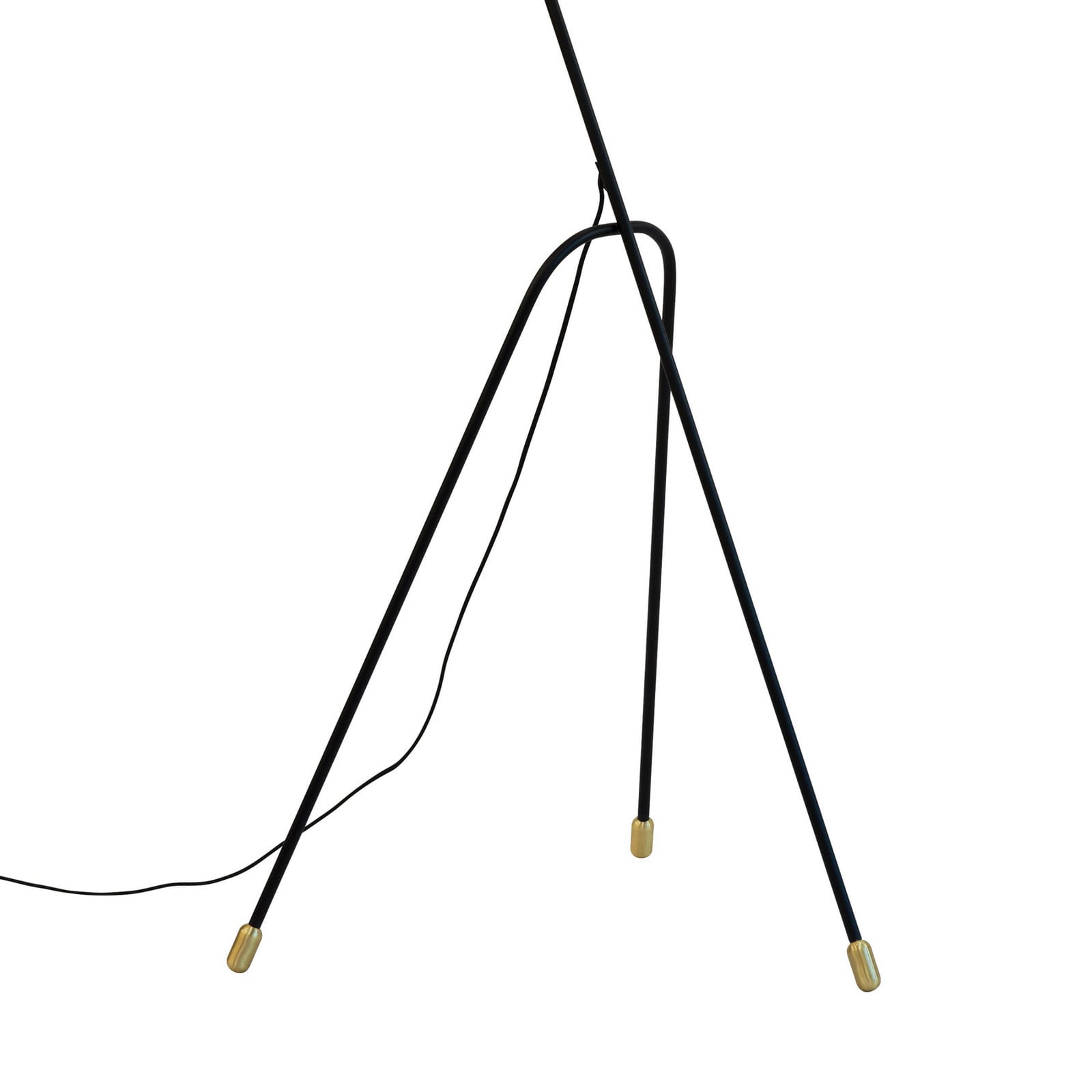Dyberg Larsen lampadar Miles negru înălțime 1545 cm - Camera de zi / sufragerie - design - Metal