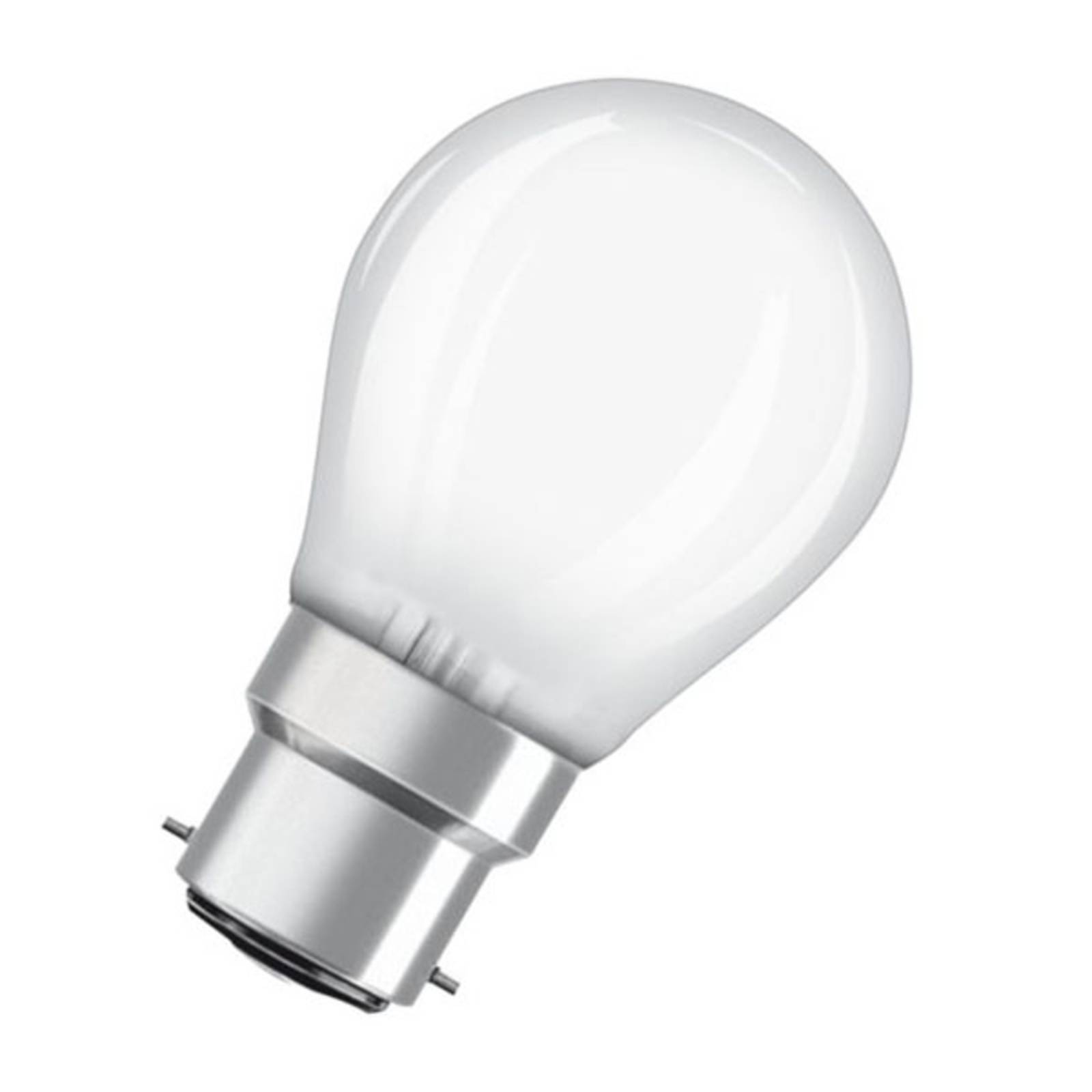 E-shop Kvapková LED žiarovka OSRAM B22d 2,5 W 2 700 K matná