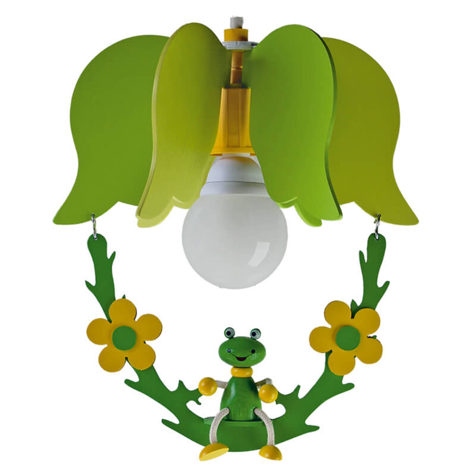 Hanglamp Frosch in bloemvorm met schommel