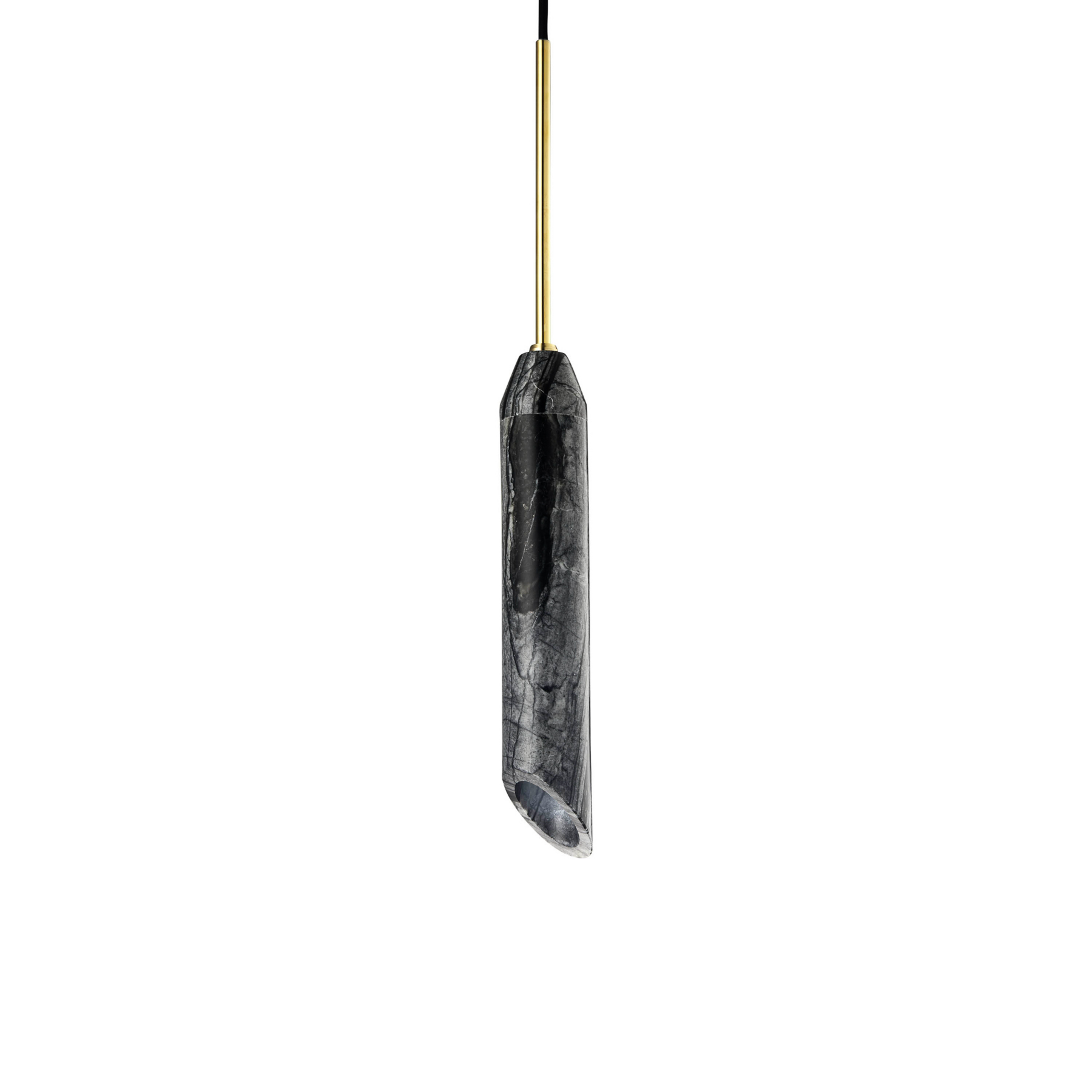 Marble Art Suspension Charcoal Marble - Design By Us
