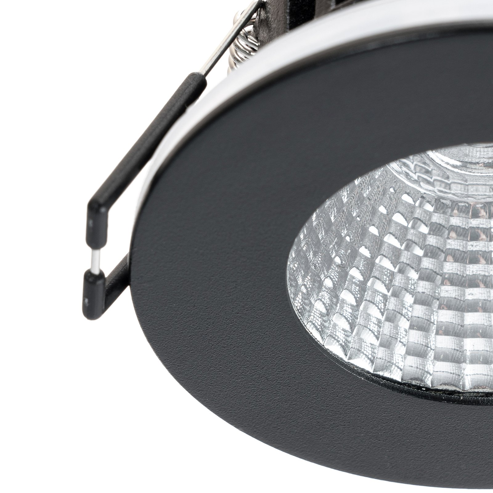 Arcchio LED-Downlight Lirin, schwarz, 4.000K