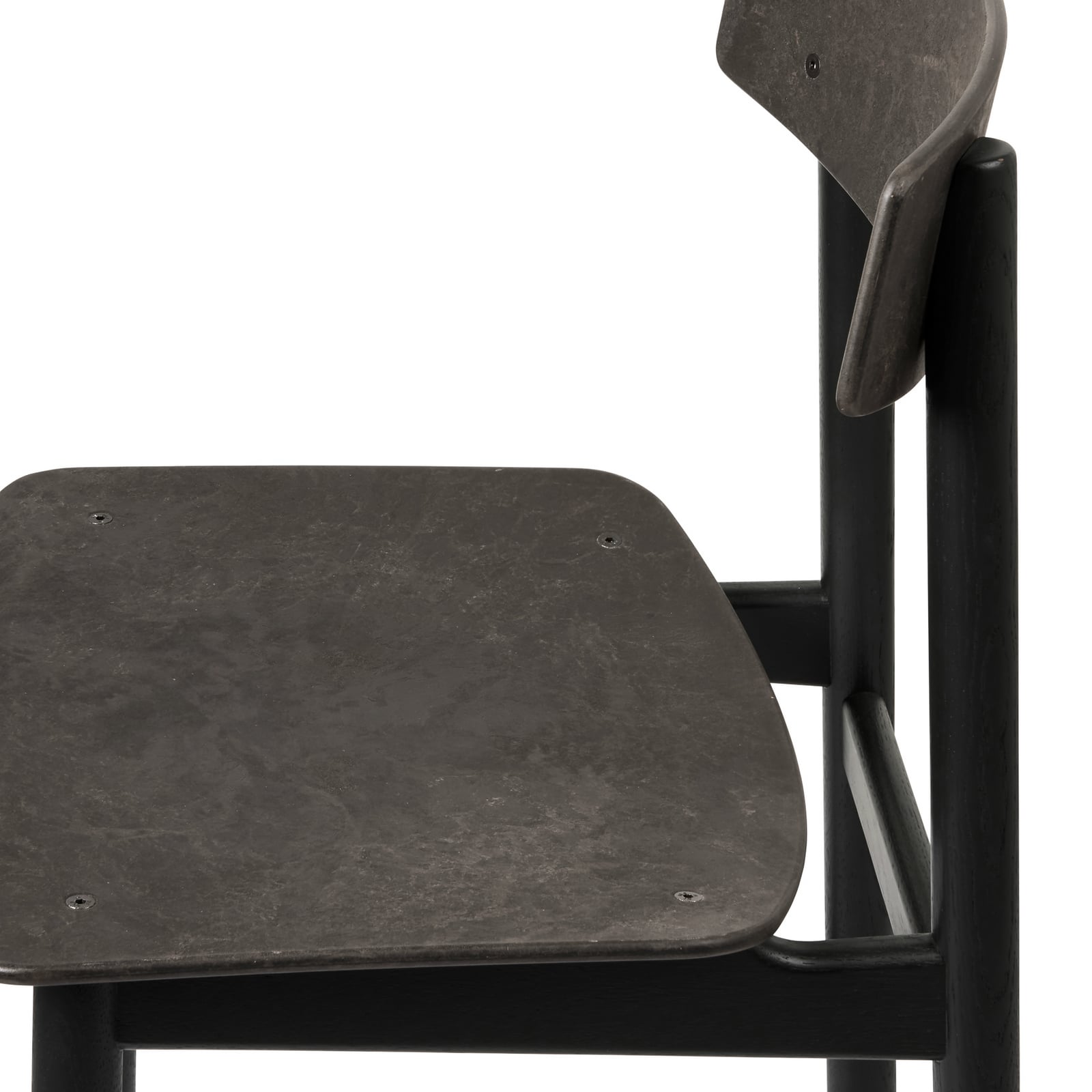 Chaise Conscious 3162, noire, hêtre, hauteur 78,5 cm - Mater Chaise Conscious 3162, noire, hêtre, hauteur 78,5 cm - Mater