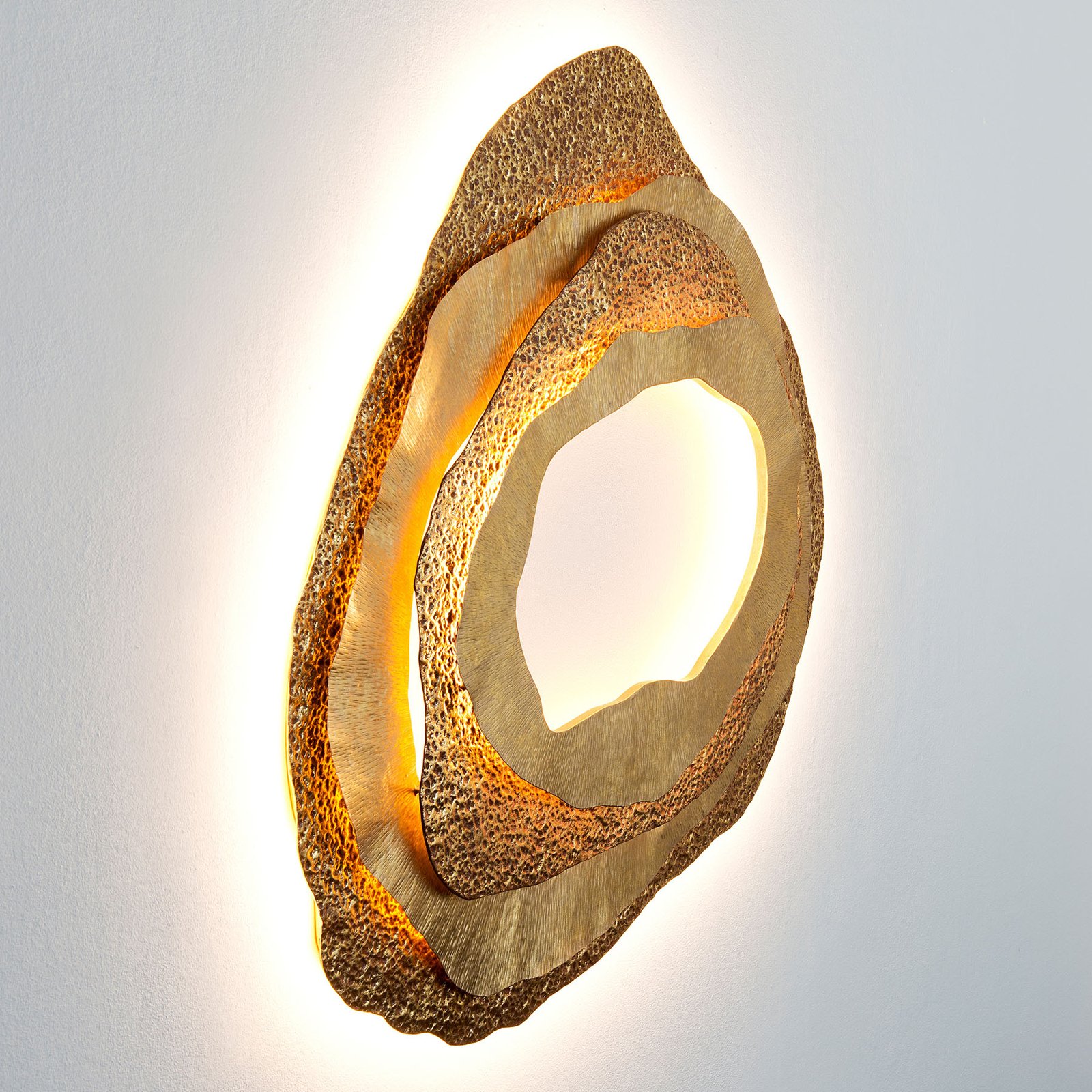 Coral LED wall light, organically shaped