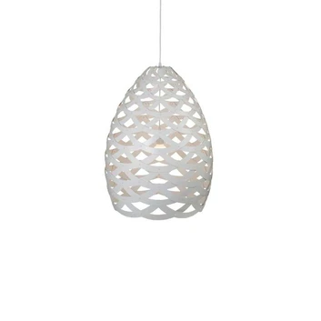 Tui Pendant Ø68 White 2 Sides - David Trubridge