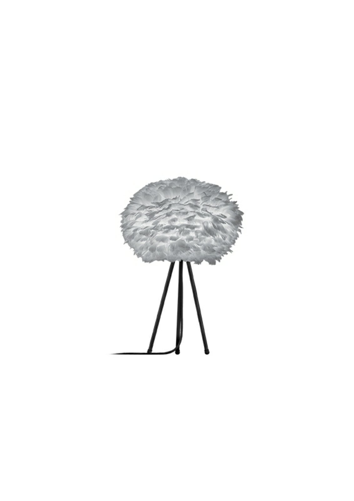 Eos Lampă de Masă Medium Grey/Black - UMAGE