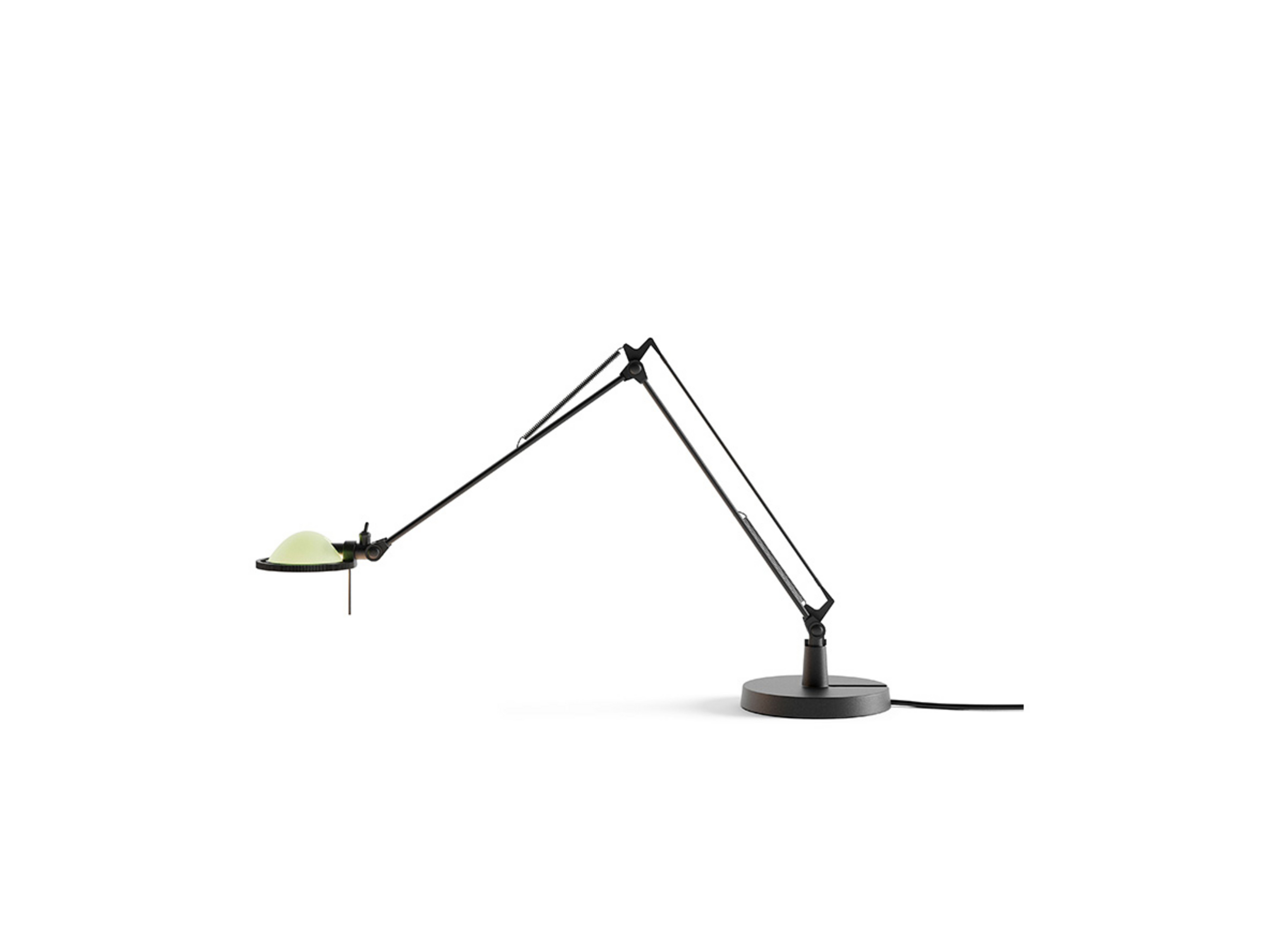 Berenice Veioză 30x30 Sage Green Glass/Black - Luceplan