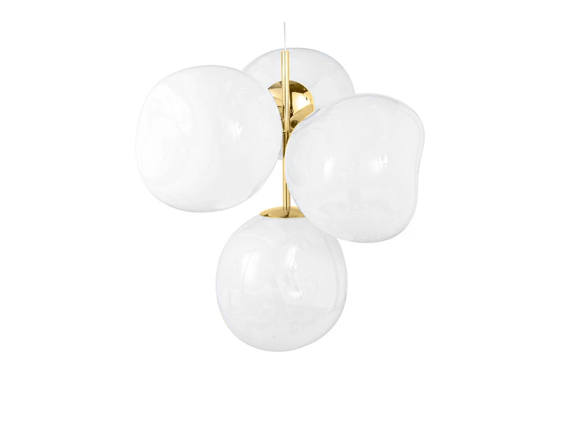 Tom Dixon - Melt Kronleuchter Small Opal/Gold