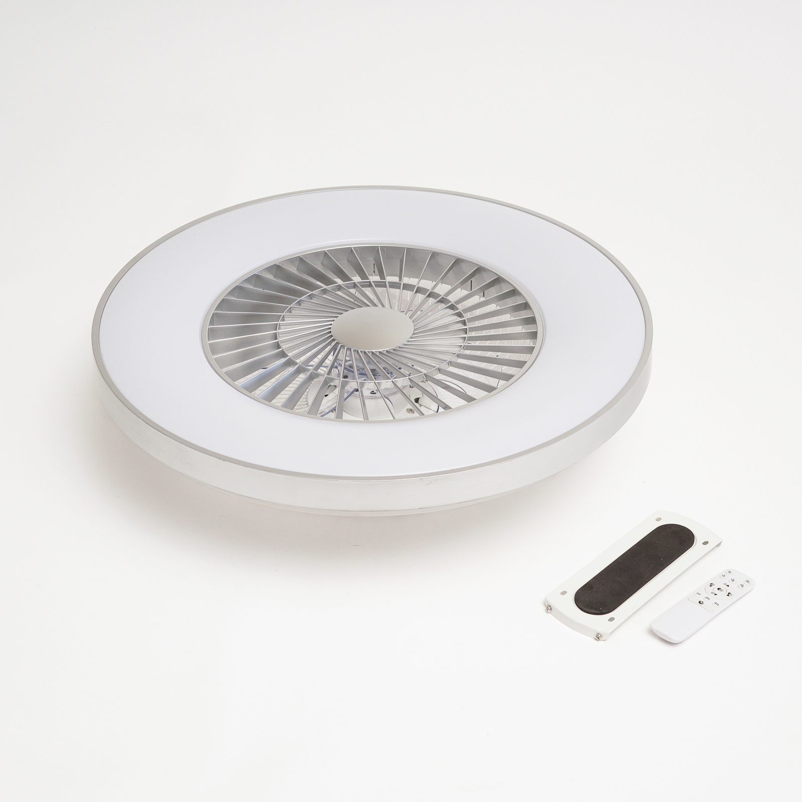 Starluna Orligo LED stropní ventilátor, stříbrný