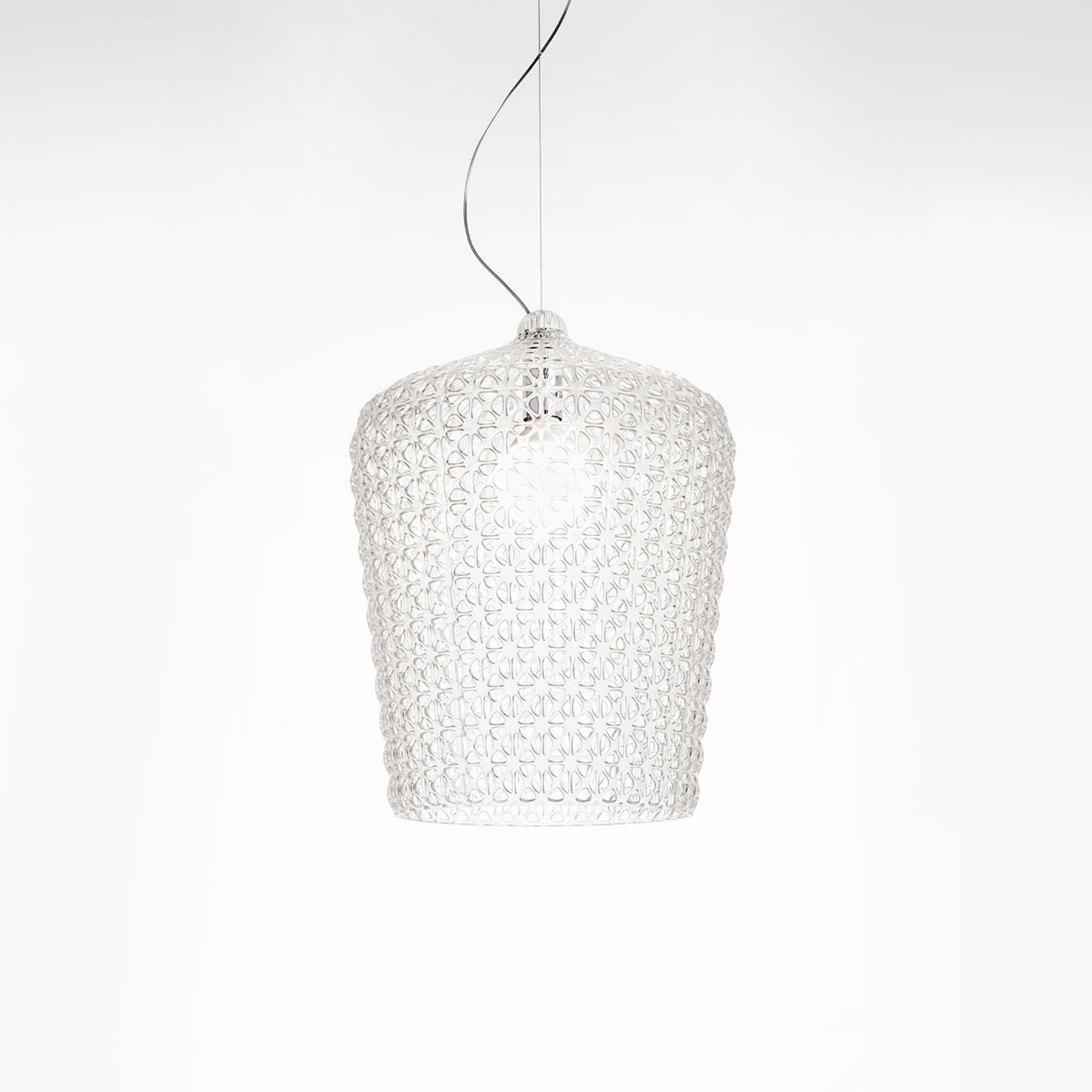 Design hanglamp Kabuki, transparant