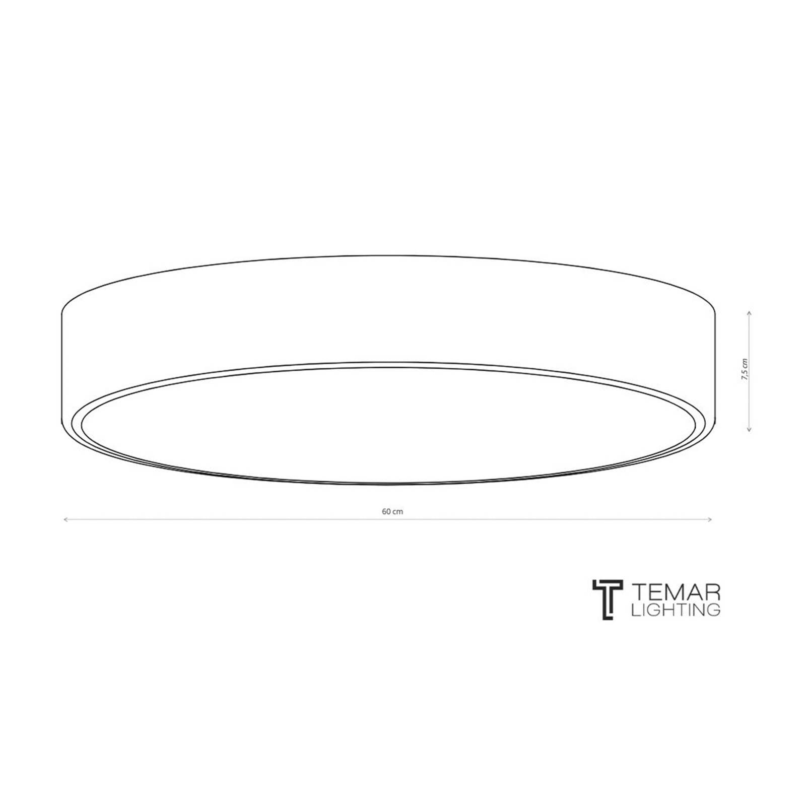  Temar Lighting Temar Lighting Cleo 300 Ceiling Light, ø 30 Cm, Copper 