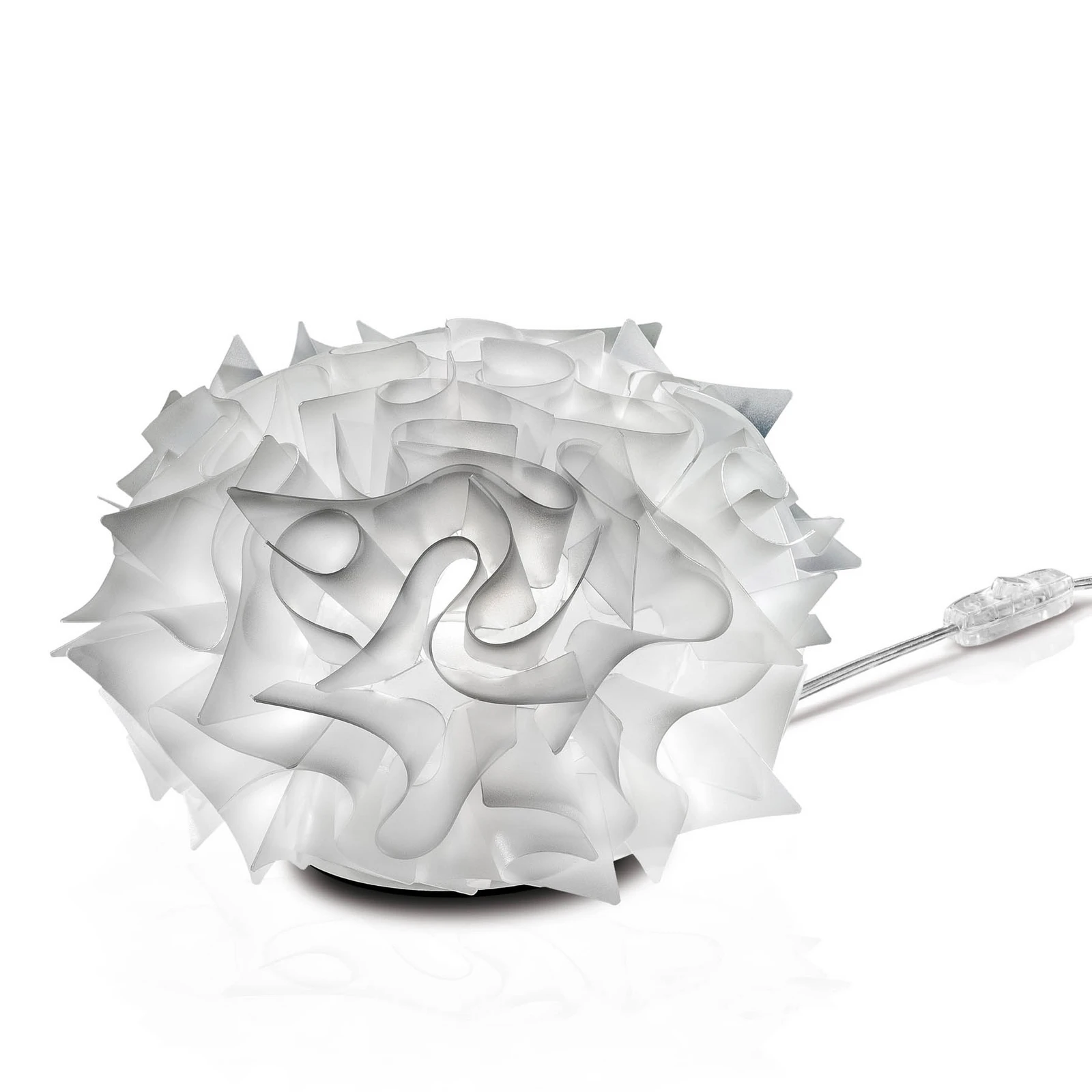 Slamp Veli Design-Tischleuchte Ø 32cm weiß