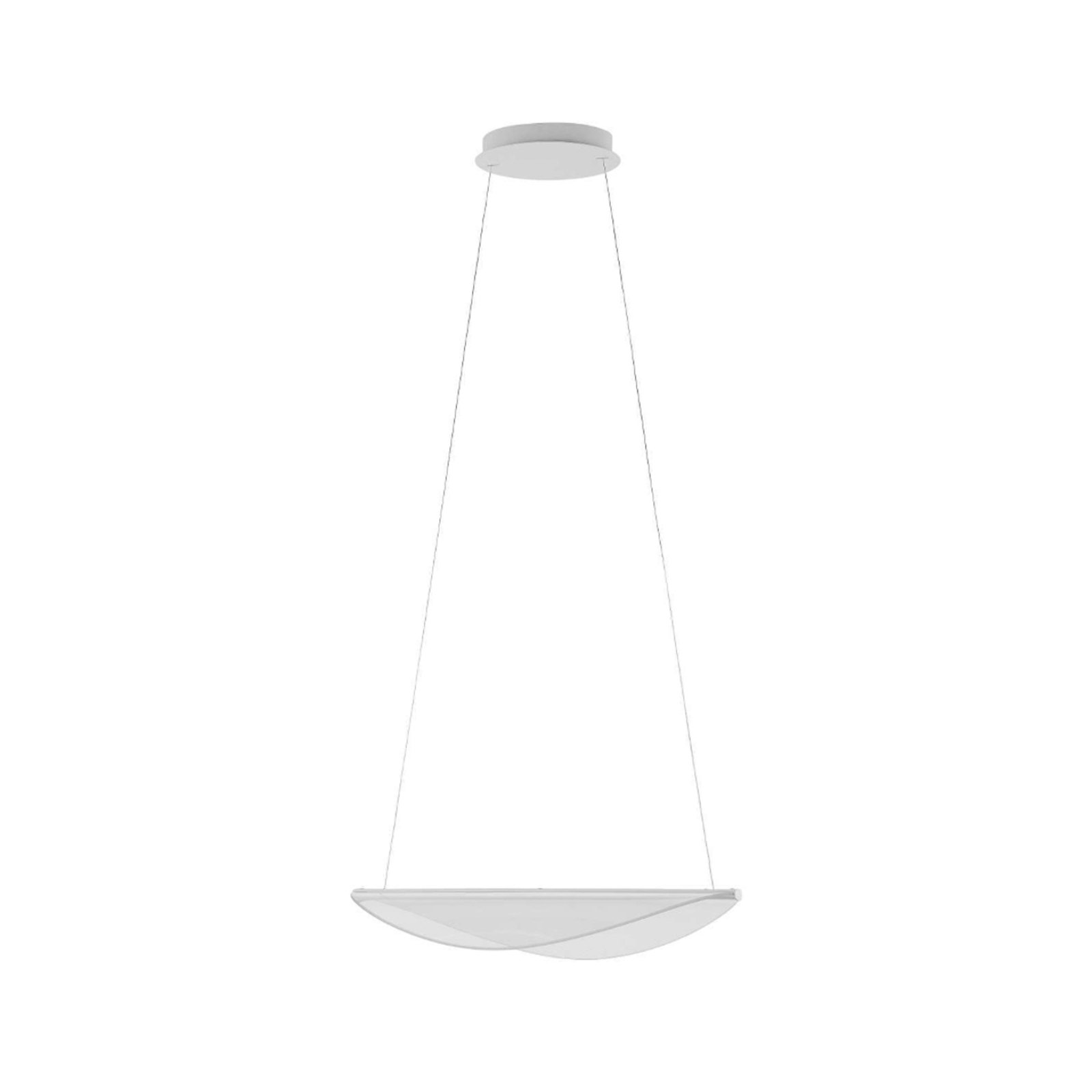 Stilnovo Diphy LED hanging 1-bulb DALI push 96cm