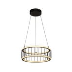 Cage LED pendant light, round