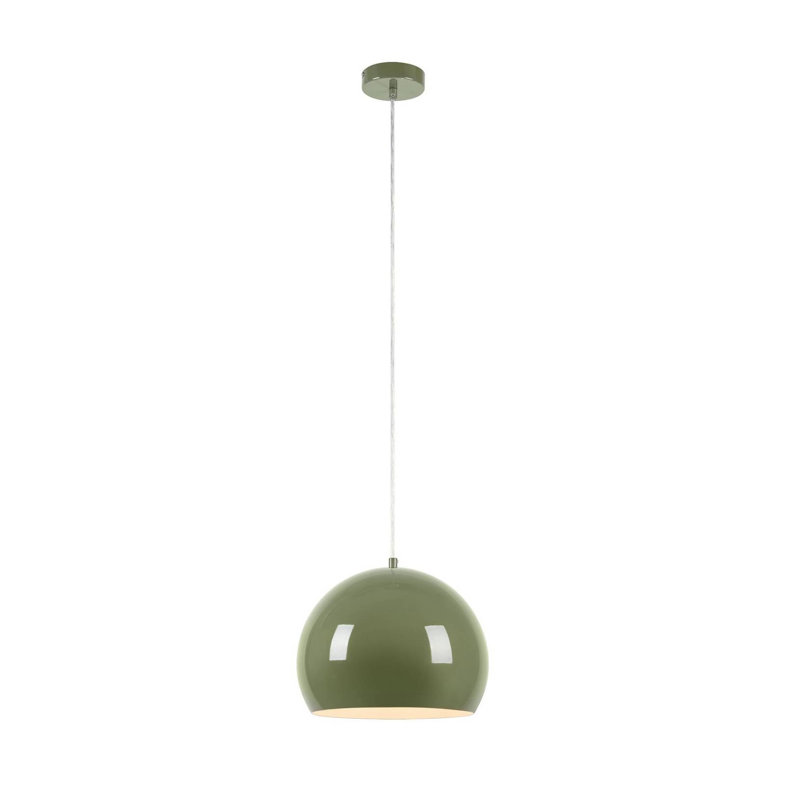 Pendellampe Pop, Ø 28 cm, grün, Metall