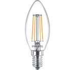 Izzó LED 4,3W Glass Candle (470lm) E14 - Philips