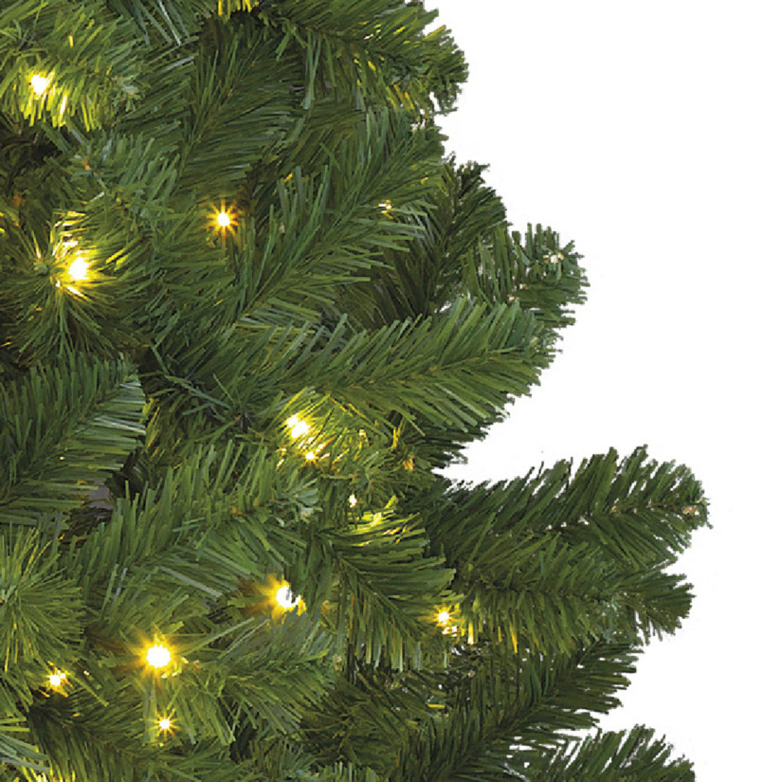 Kaemingk Imperial LED-træ til indendørs, grøn, 210 cm