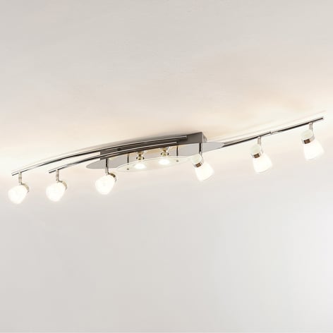 Lindby Danil LED-takspot med glassskjermer