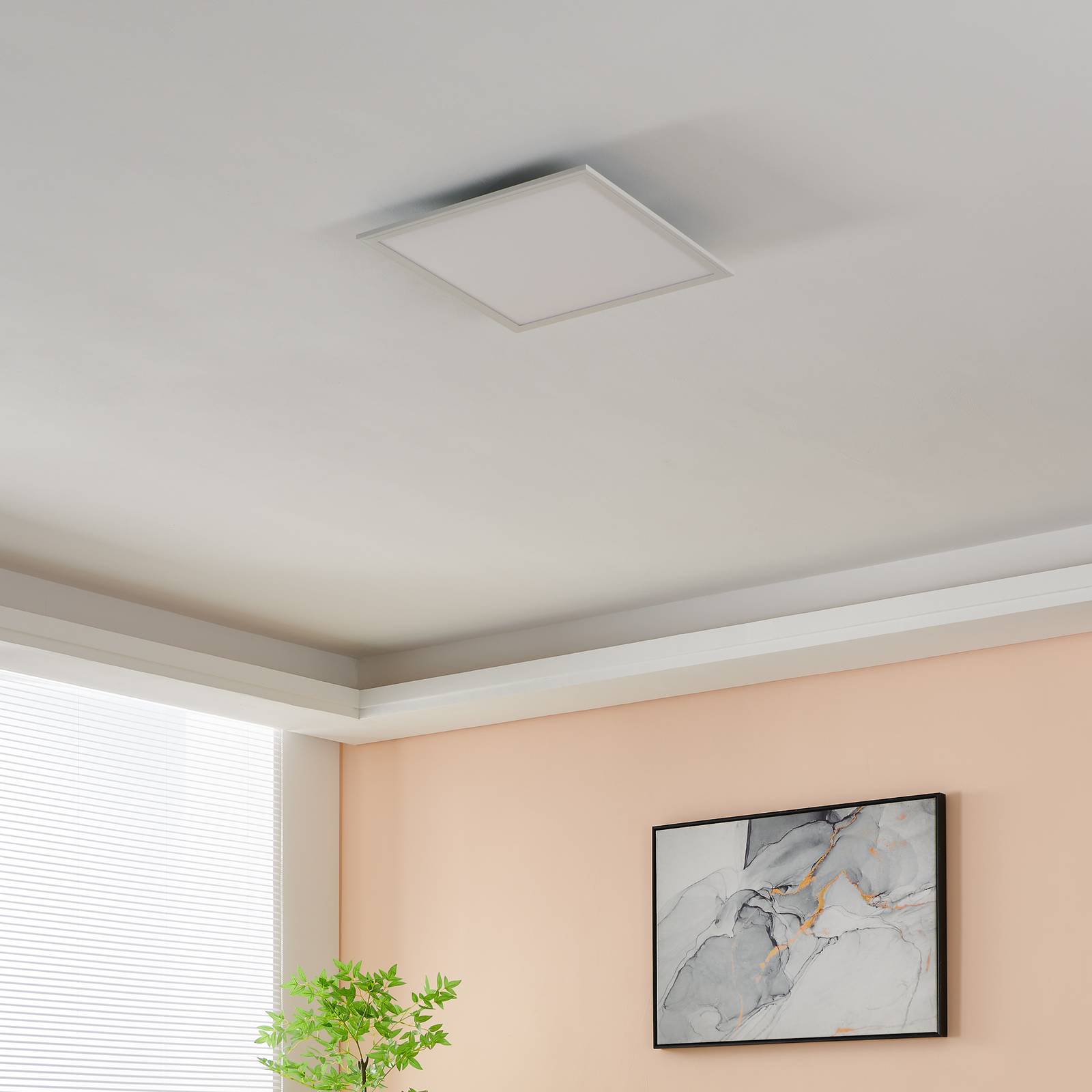 Eglo Connect Cct Plafoniera 45X45Cm Bianco