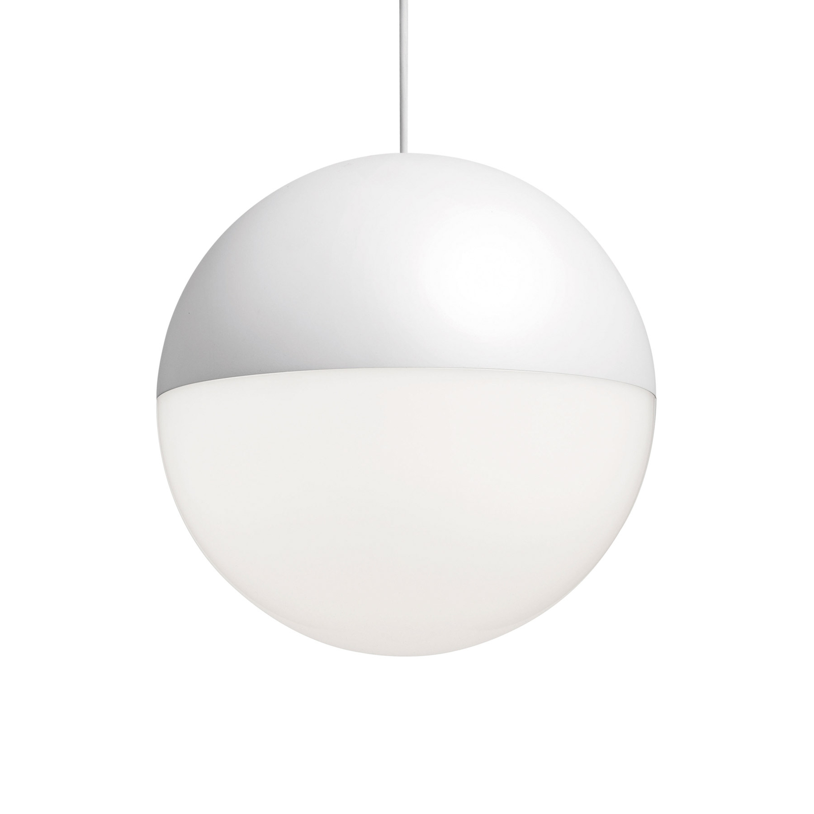 FLOS String Light Sphere hengelampe hvit 12m touch