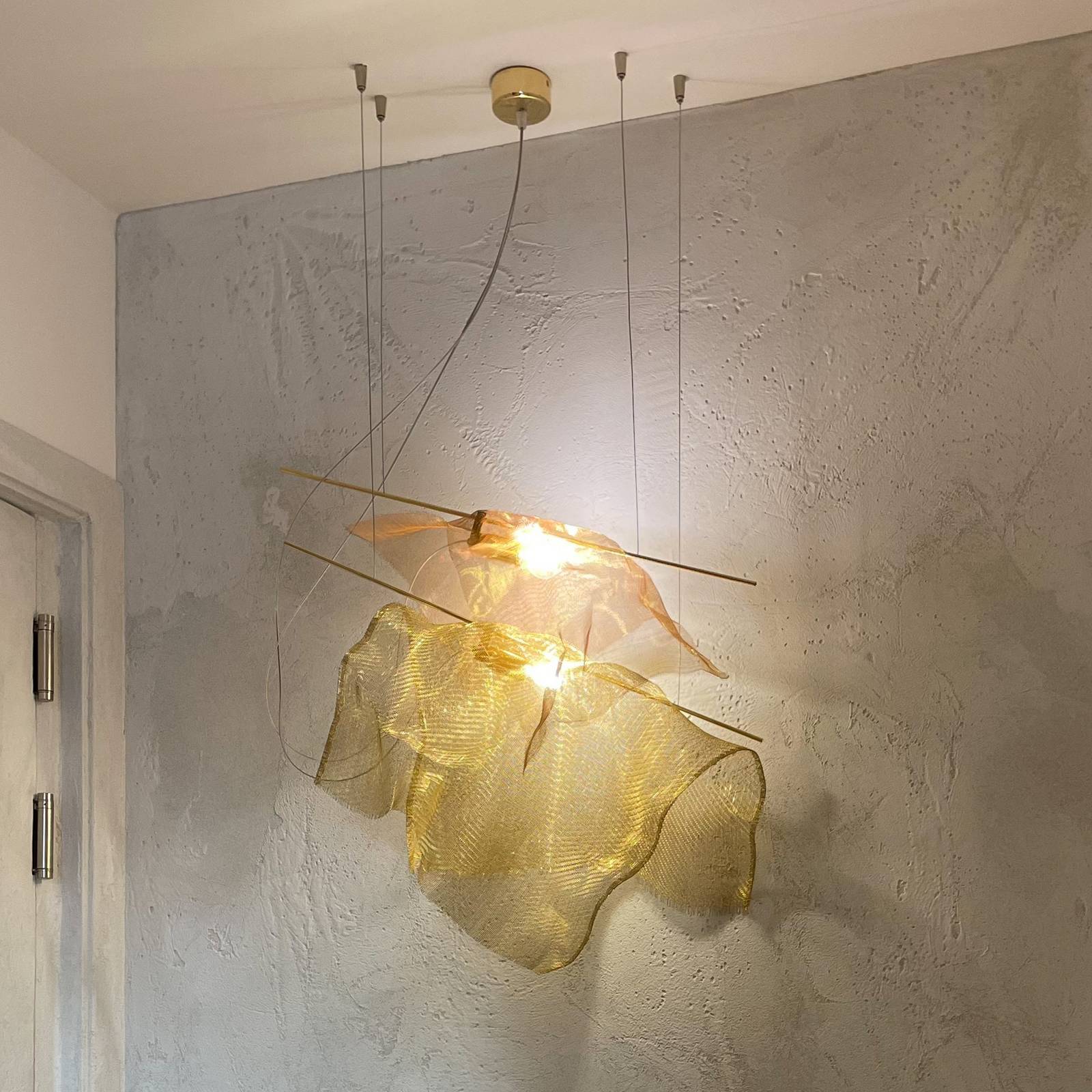 Knikerboker Hängelampe Petite Parachute, bronze/kupfer günstig online kaufen