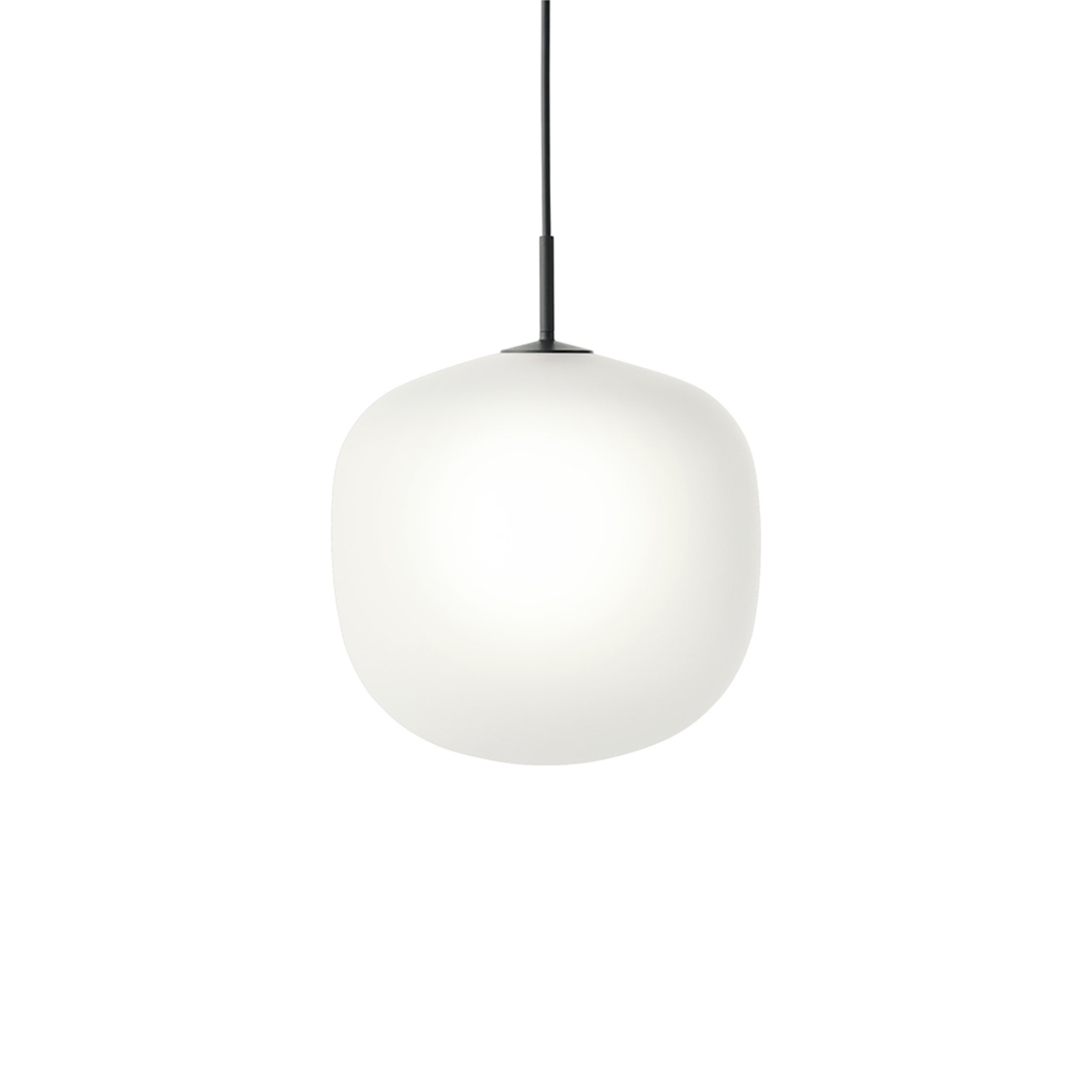 Rime Závěsná Lampa Ø37 White/Black - Muuto