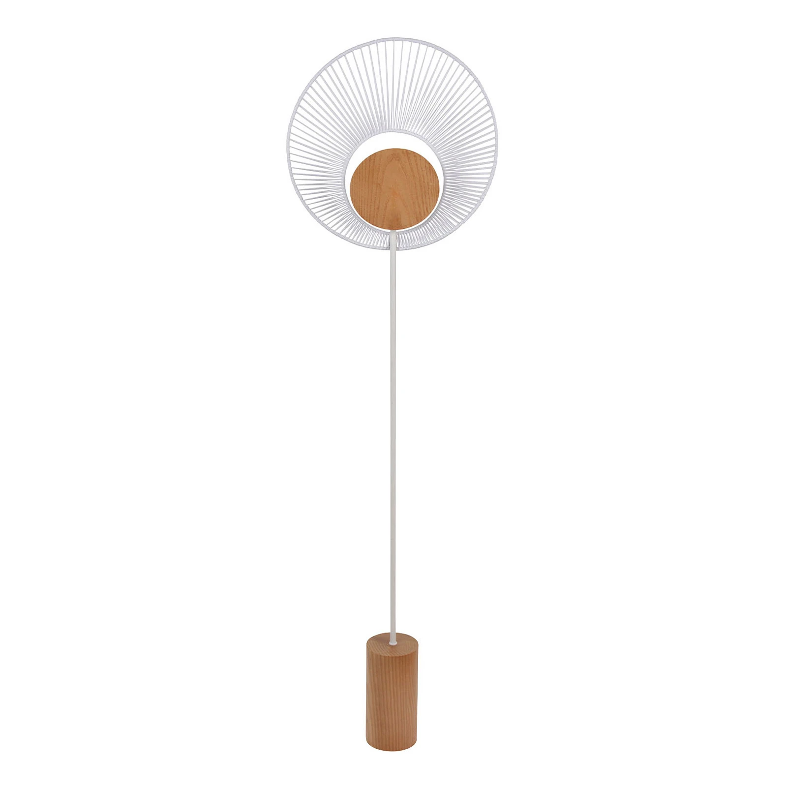 Forestier Oyster dizajn podna lampa, bijela