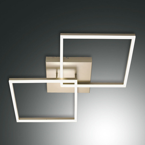 Plafón moderno LED Bard dorado