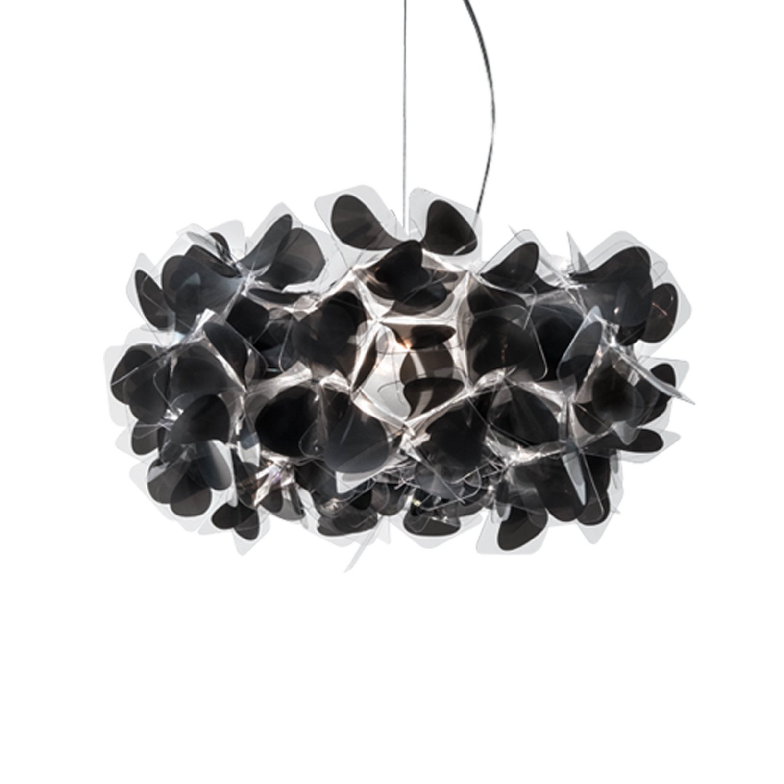 Clizia Lustră Pendul Mama Non Mama Black/Transparent - Slamp