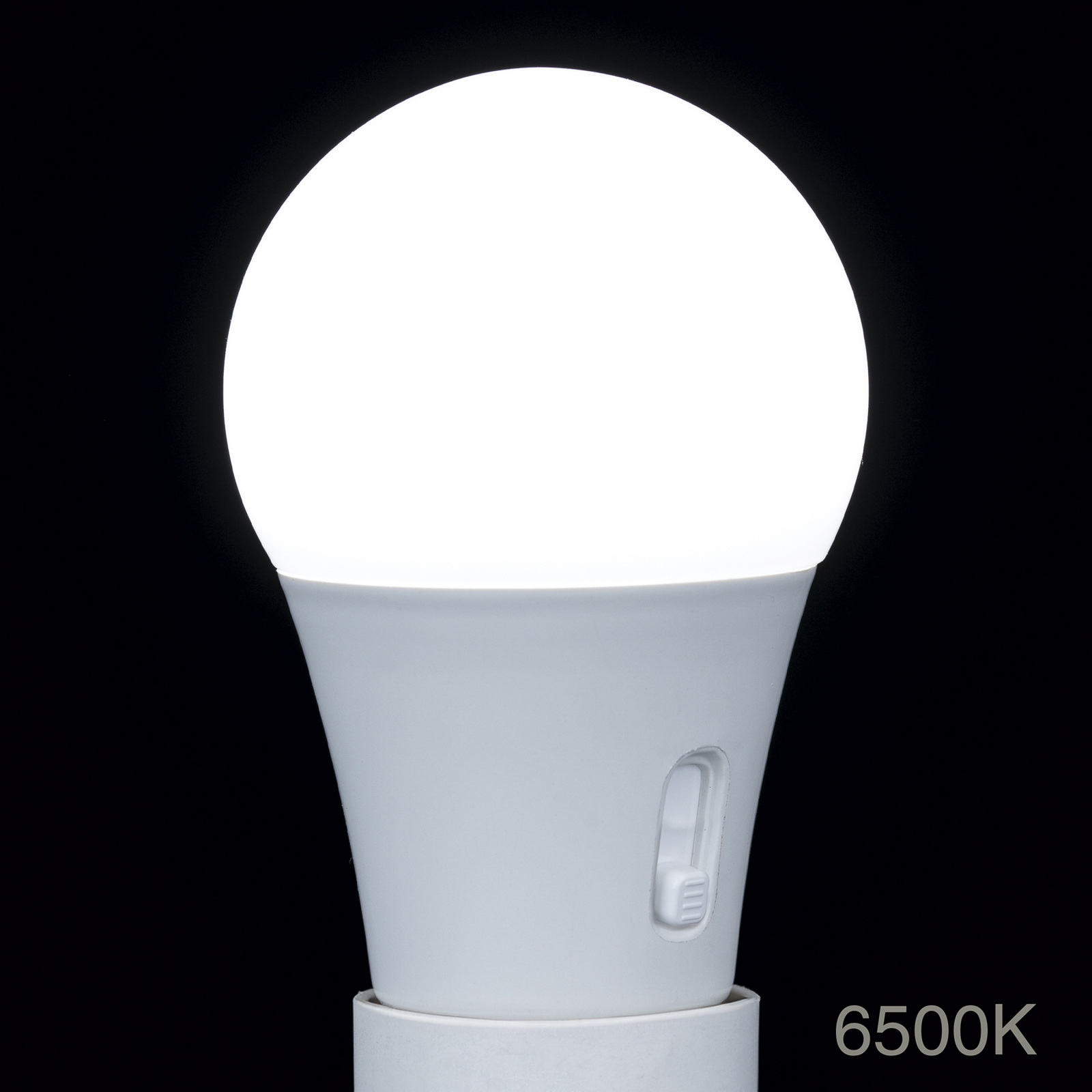 LED lamp E27, 7,3 W, CCT, opaal, 806 lm, dimbaar