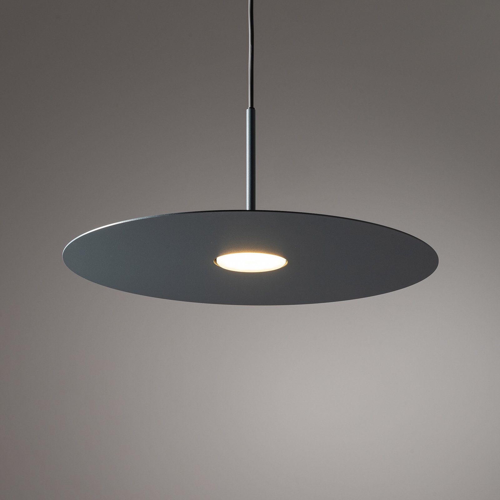 Hängeleuchte Simone, Stahl, umbrablau, Ø 40 cm, GX53 Hängeleuchte Simone, Stahl, umbrablau, Ø 40 cm, GX53