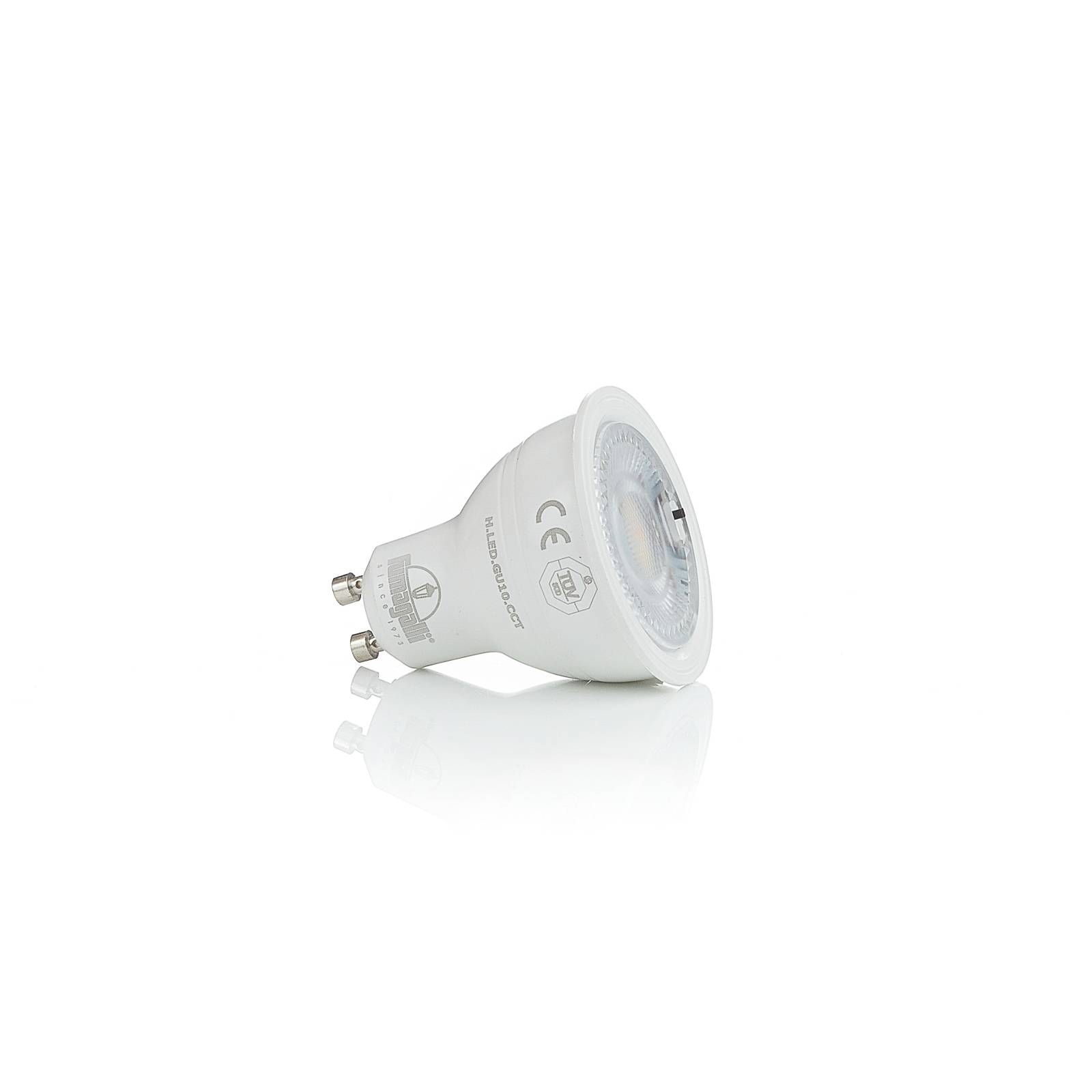 E-shop LED reflektor GU10 CCT, 3,5 W, 366 lm