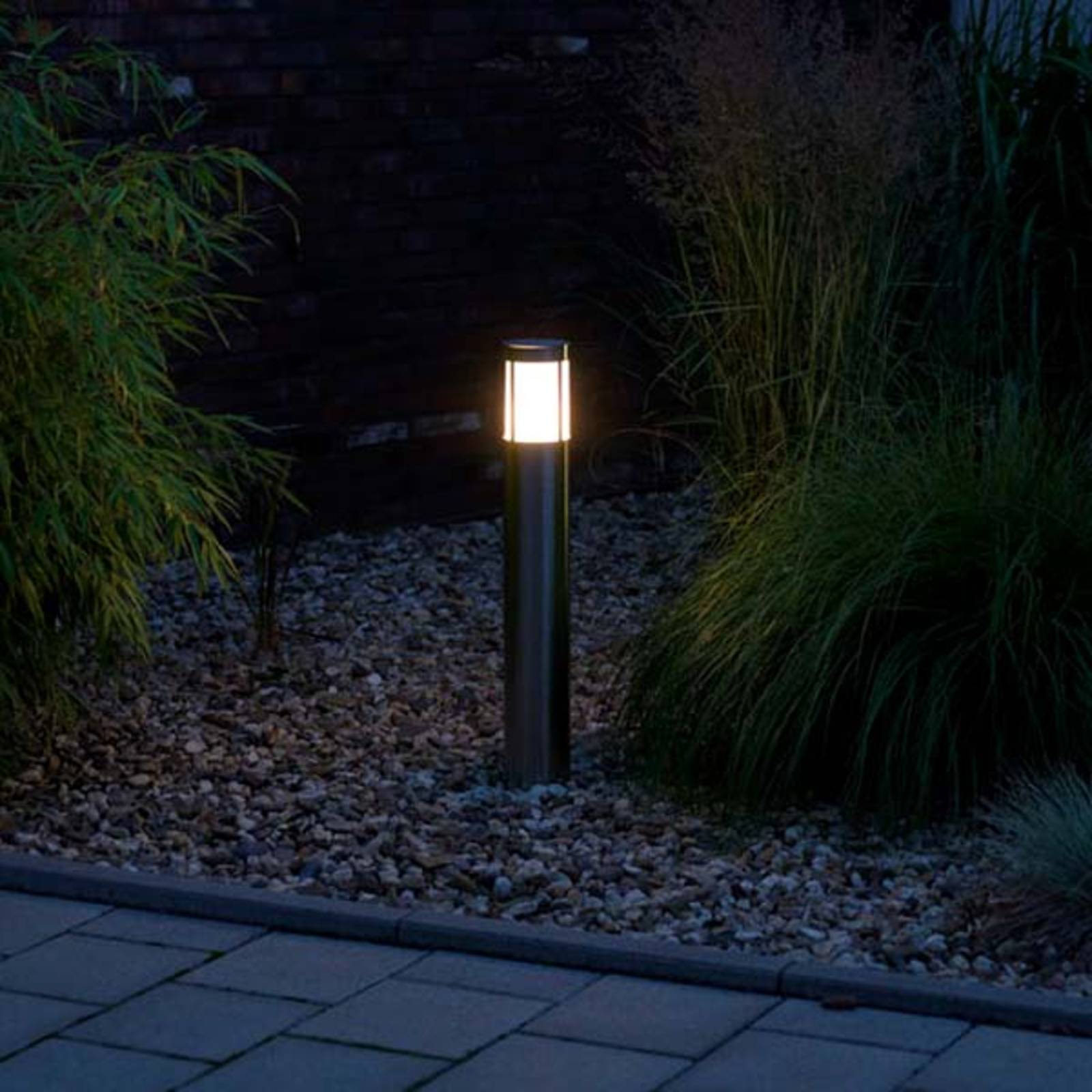 Albert Leuchten Extraordinaire borne lumineuse Primo en inox