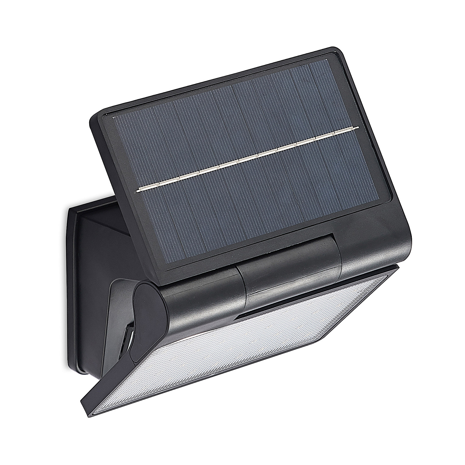 Prios Dagan LED-utomhusspot, sensor, solcell