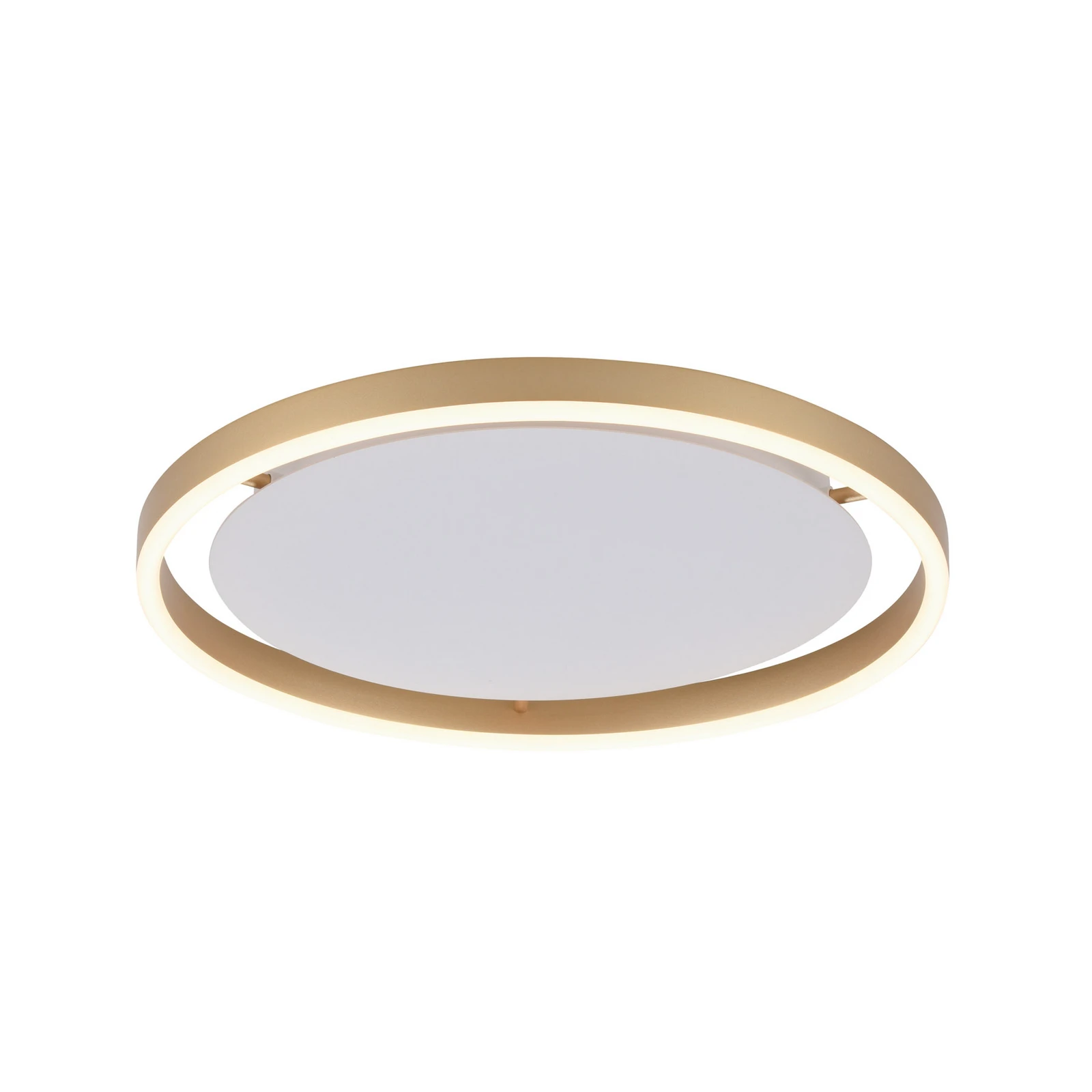 Plafonnier LED Ritus, Ø 39,3cm laiton mat