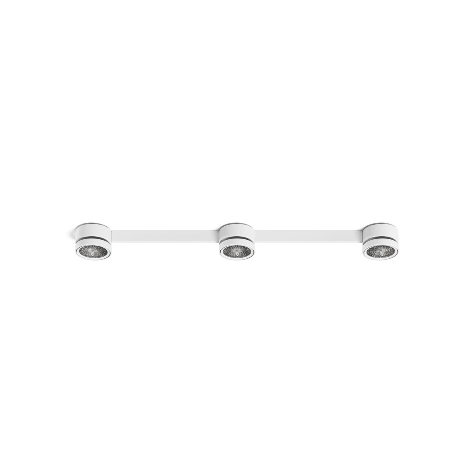 Rail de raccordement Nivo pour montage en saillie, blanc, 60 cm, métal - Sigor