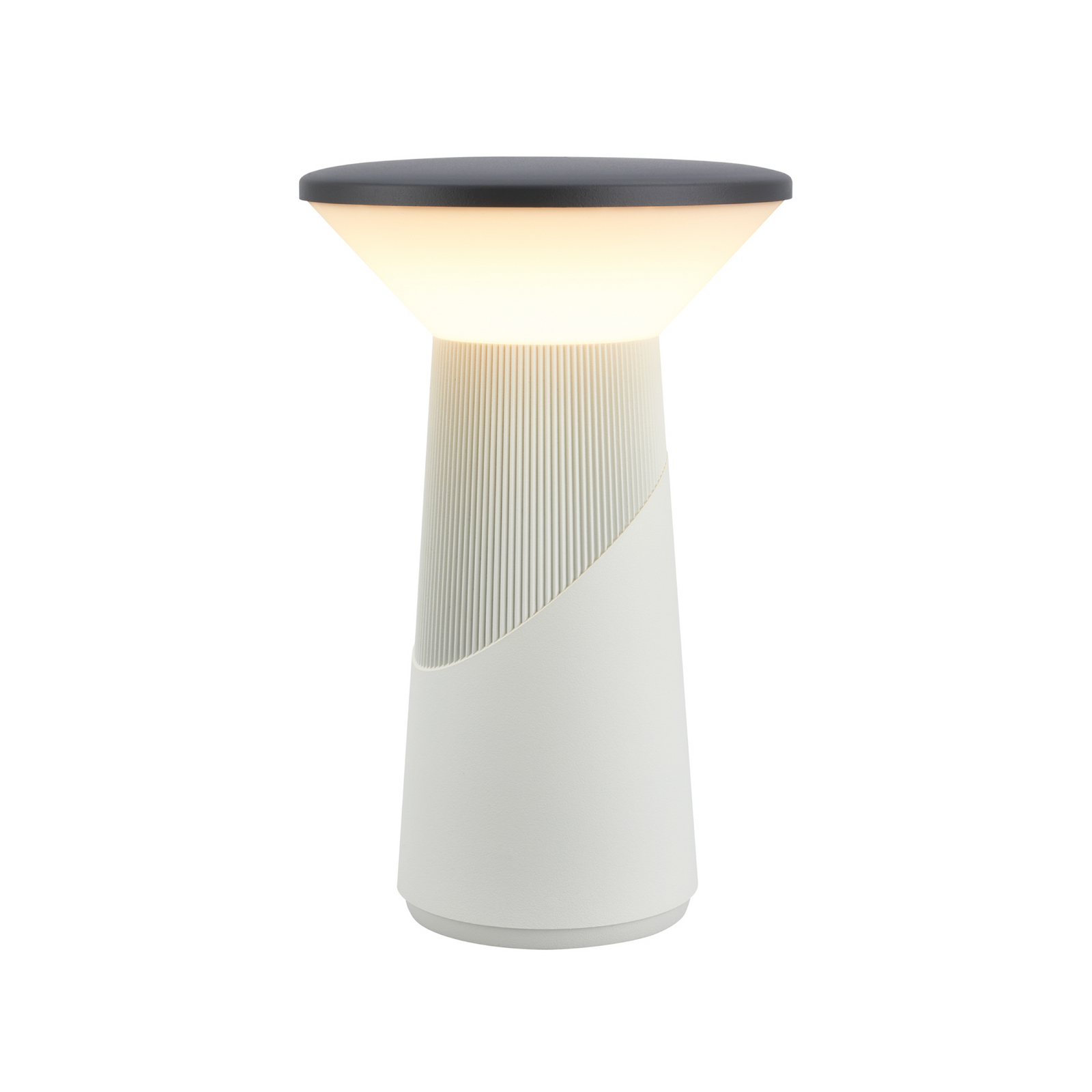 lampada LED da tavolo Pilia antracite/grigio chiaro Altezza 24 cm IP44