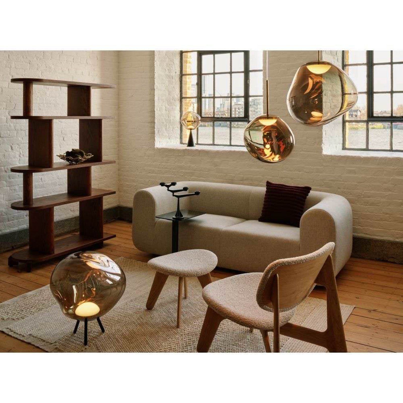 Spin Kerzenhalter Mini Black - Tom Dixon