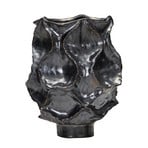 Waves vase høyde 25 cm grå stein - House Doctor