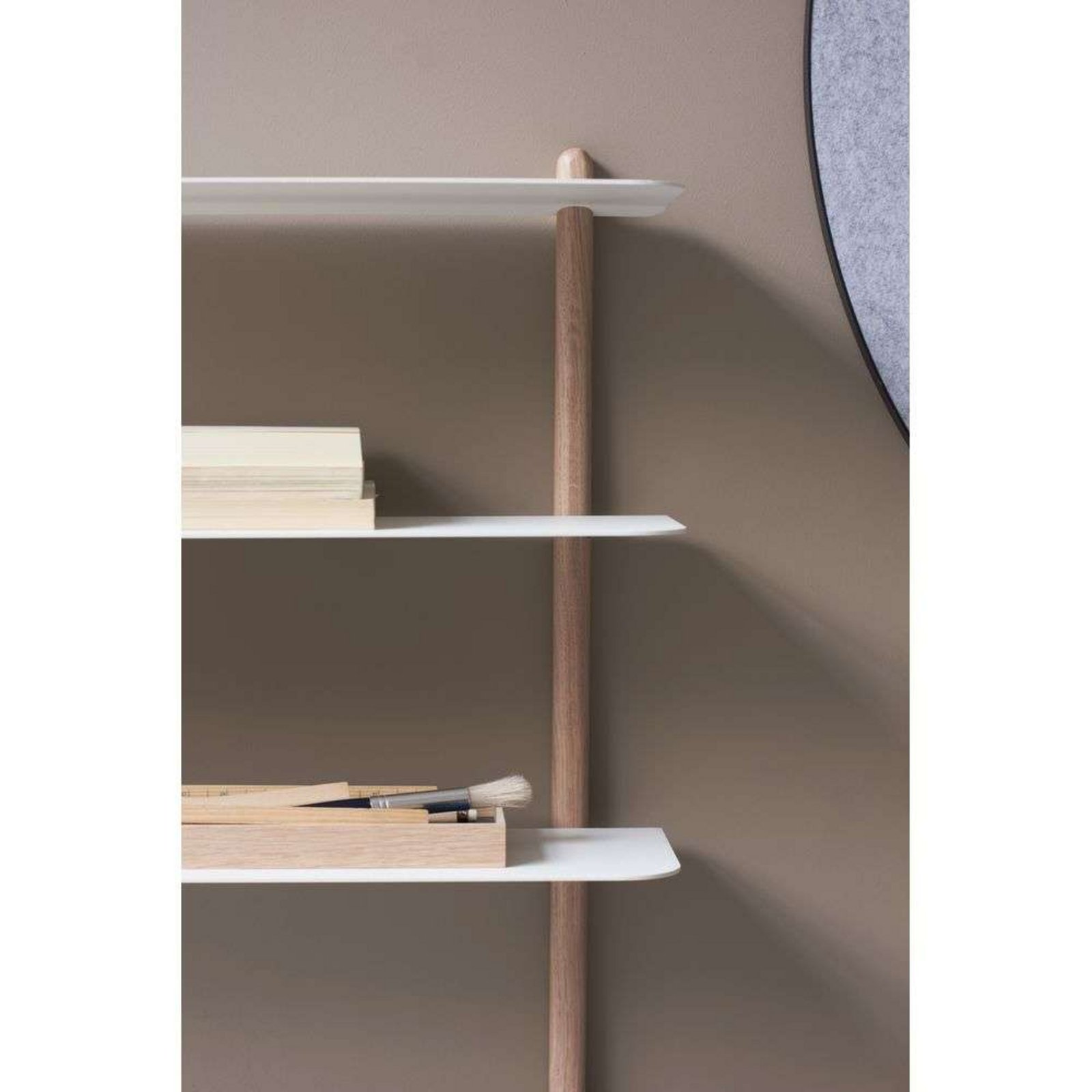 Nivo Shelf E Lumină Stejar/Alb - GEJST