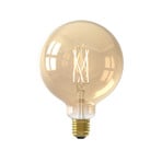 Calex Smart E27 G125 7W LED gloeidraad 806lm goud