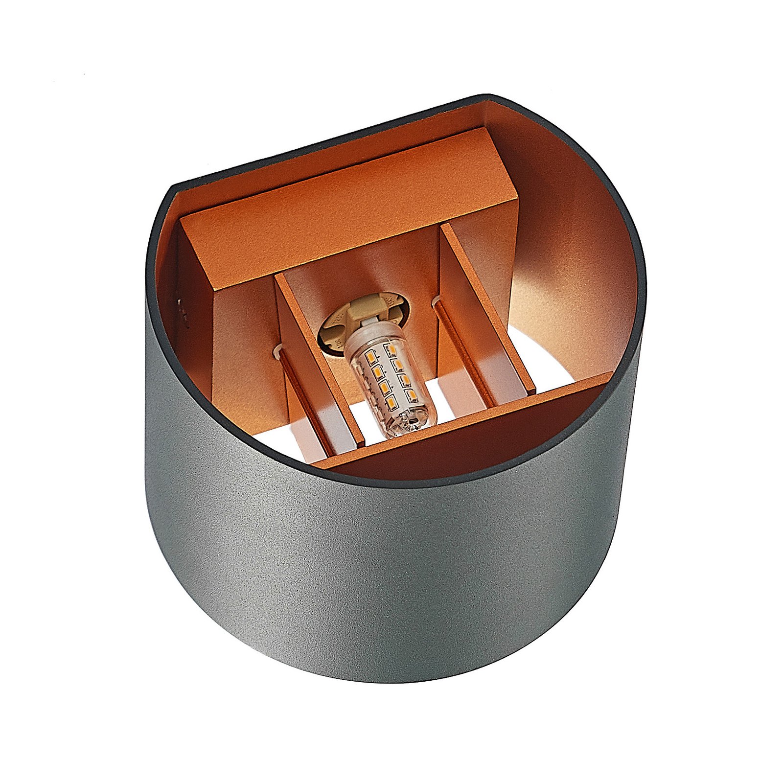 Zuzana Lampa Ścienna Round Black - Arcchio