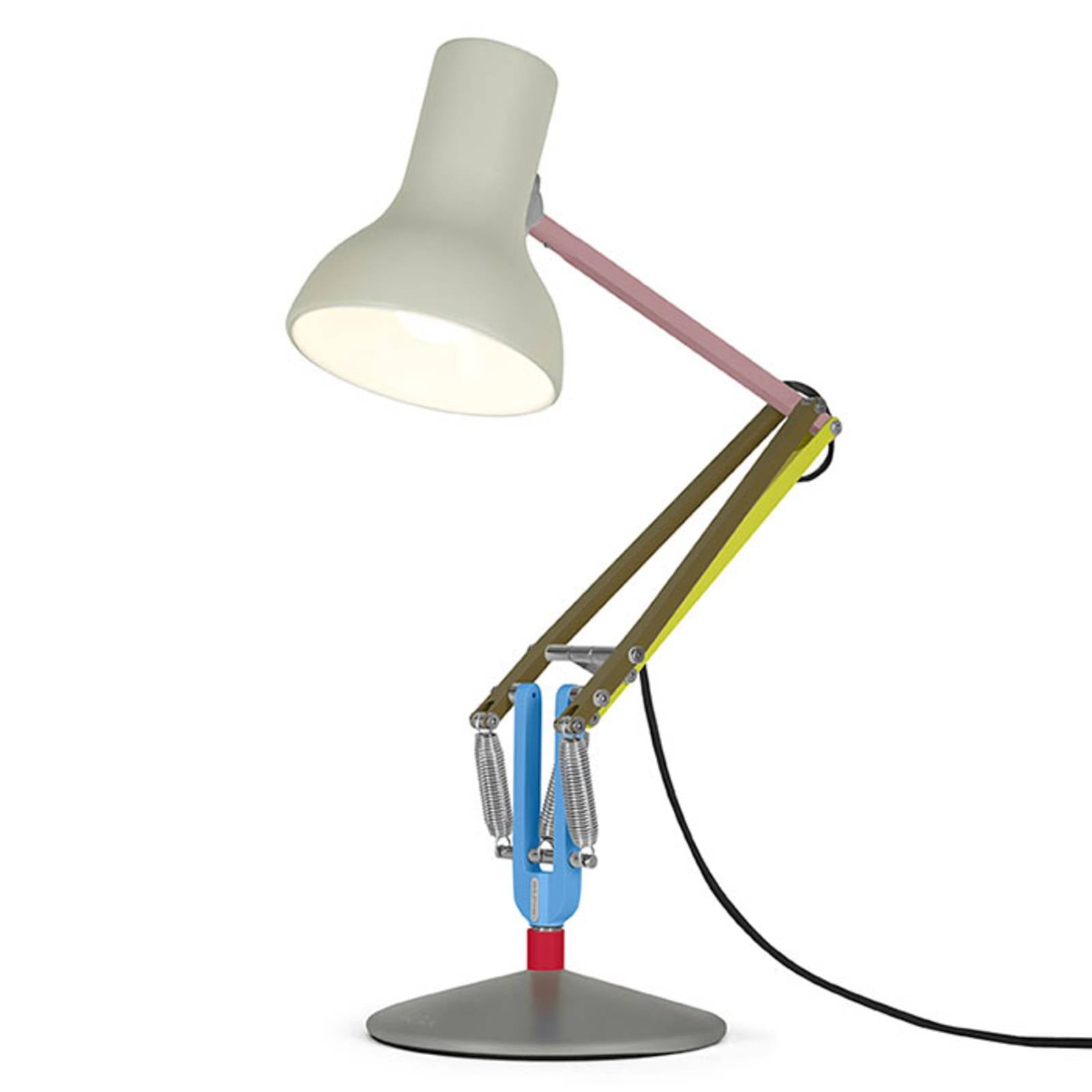 Anglepoise Tischlampe Type 75 Mini, hellgrau, 70 cm