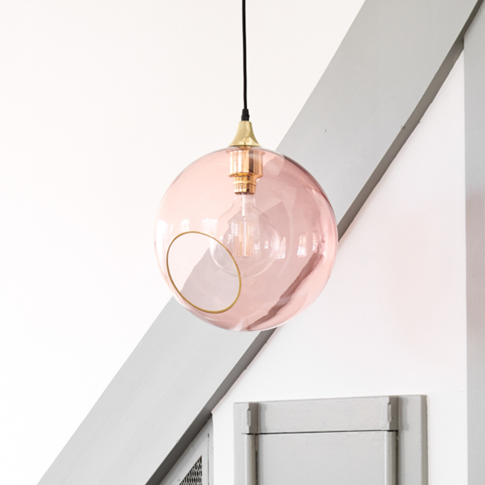Ballroom XL hanglamp, roze
