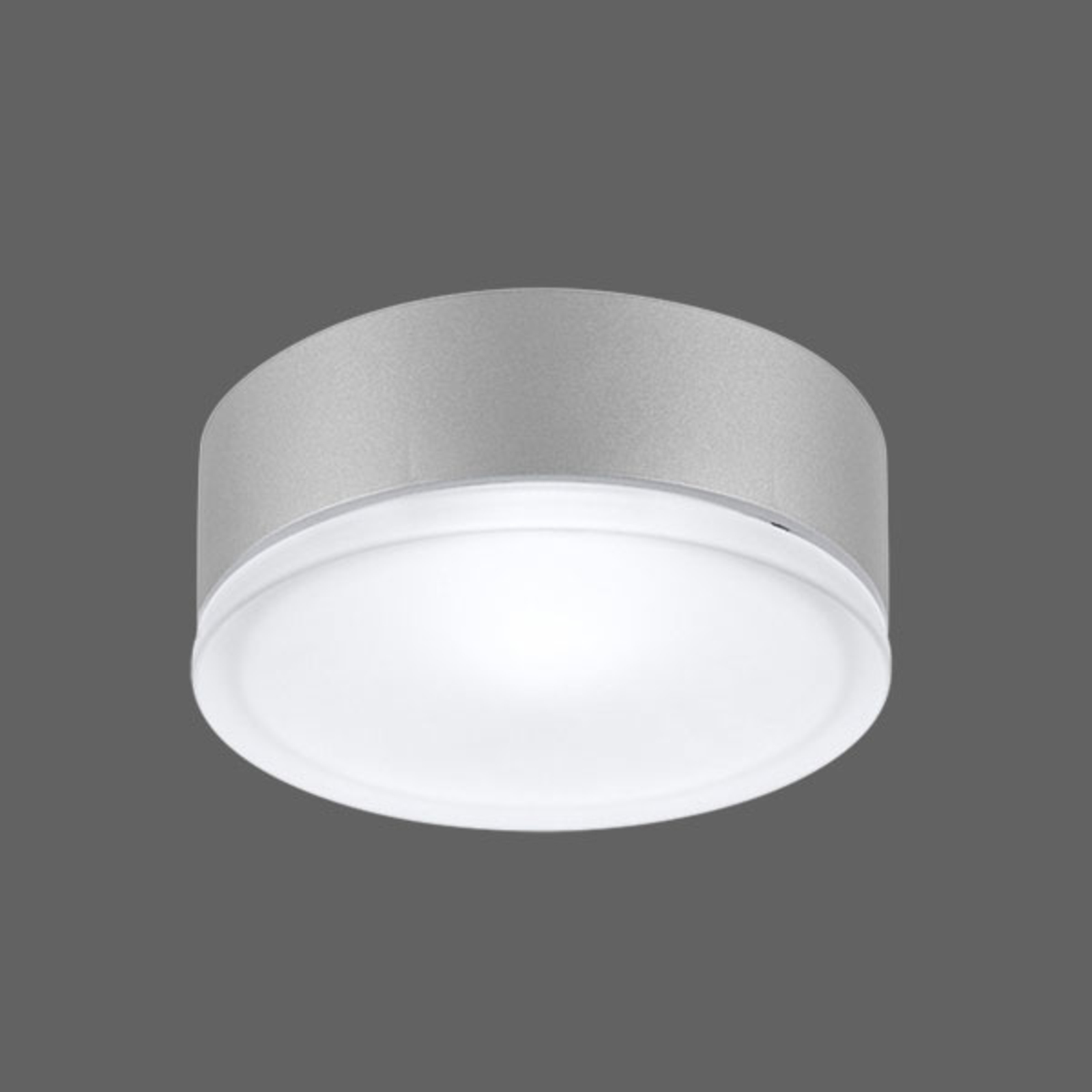 Effektiv LED-taklampe Drop 22 grå 4 000 K