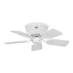 Stropný ventilátor Classic Flat III biely Ø 75 cm