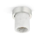 Lampa sufitowa Miss Marble, Carrara/srebrna, GU10 MR11