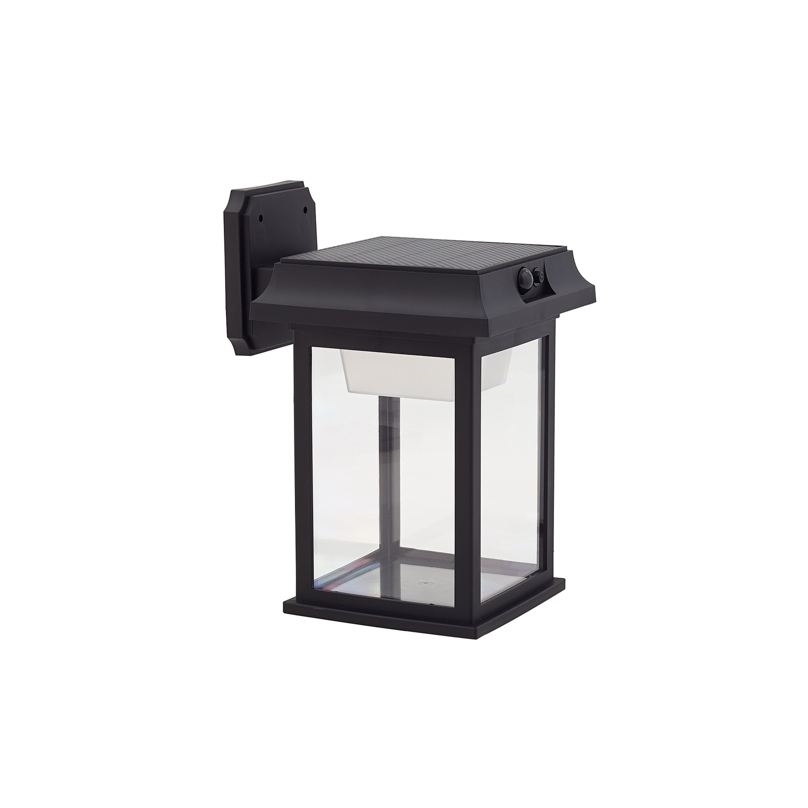 Lindby LED-vegglampe Latarka, høyde 27,5 cm, sensor